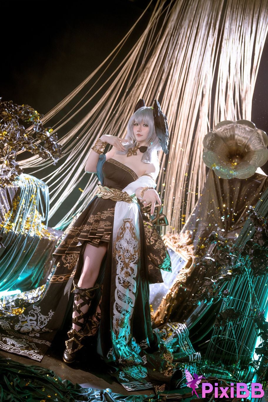 Cosplayer The star is late Hoshilily Arknights horhaiya PixiBB.COM 008 1