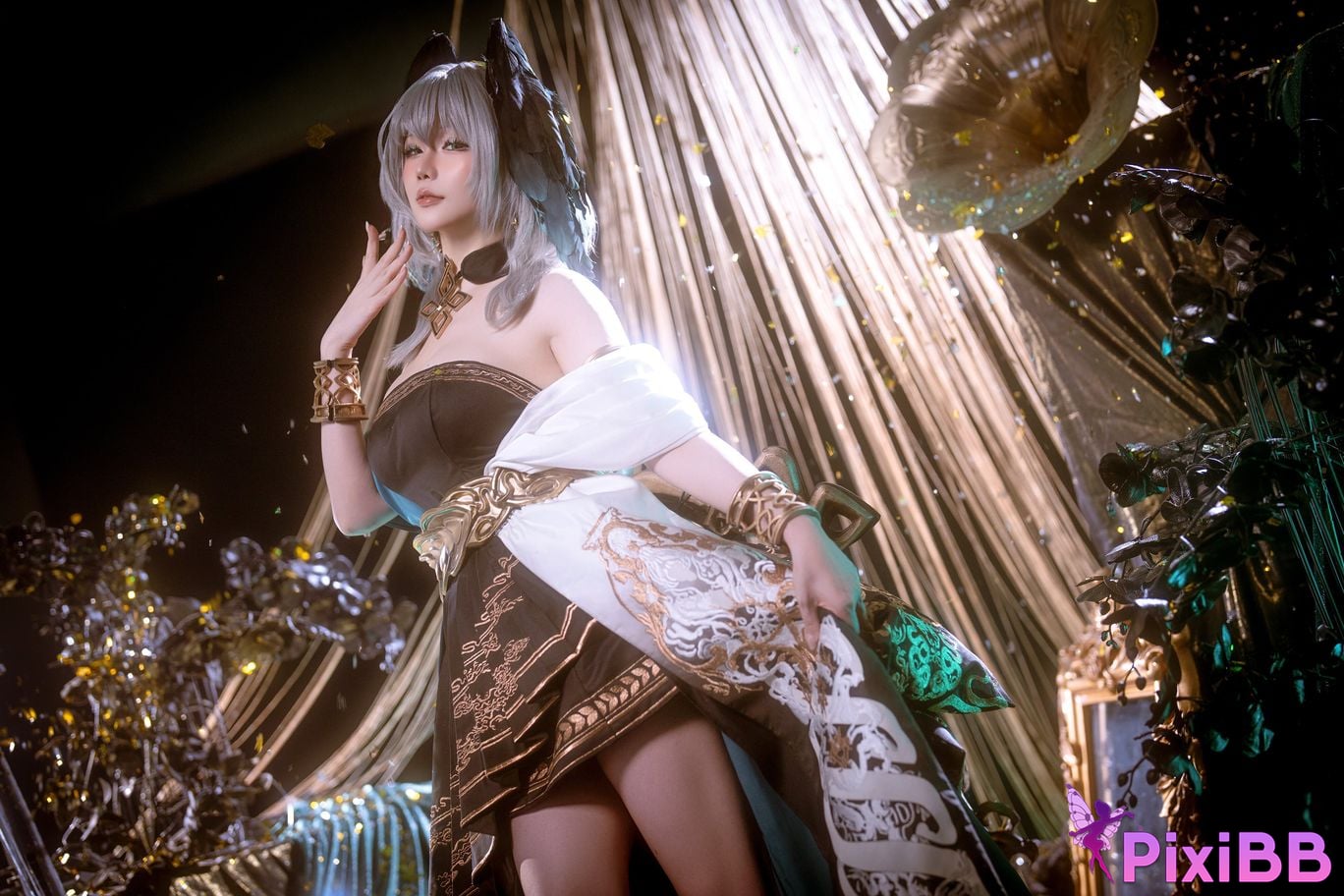 Cosplayer The star is late Hoshilily Arknights horhaiya PixiBB.COM 009 1