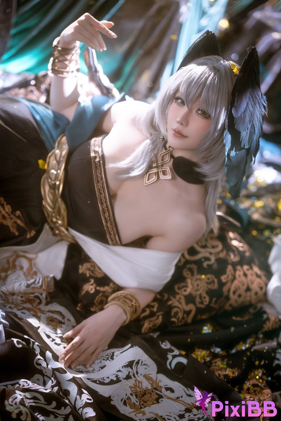 Cosplayer The star is late Hoshilily Arknights horhaiya PixiBB.COM 029 1