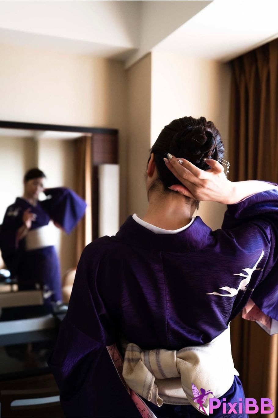 Japanese Idol Maki Hojo photo collection Violet Nude Collection PixiBB.COM 002 1
