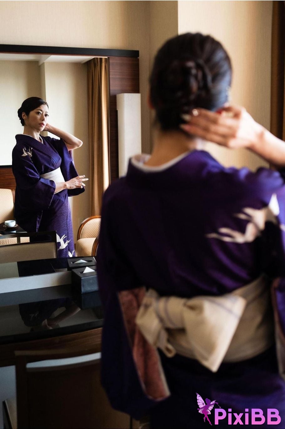 Japanese Idol Maki Hojo photo collection Violet Nude Collection PixiBB.COM 003 1