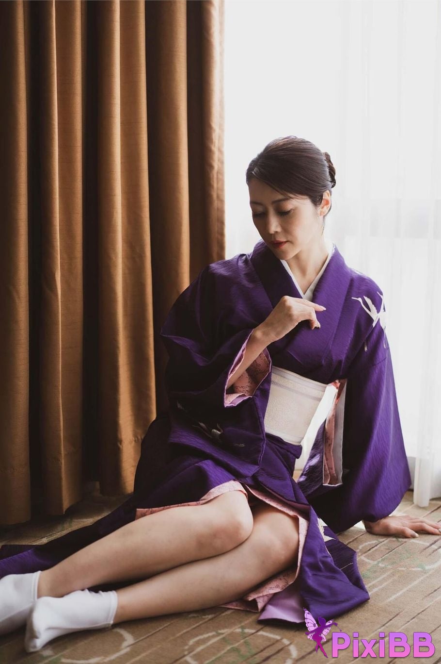 Japanese Idol Maki Hojo photo collection Violet Nude Collection PixiBB.COM 009 1