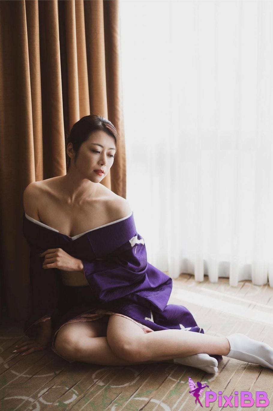 Japanese Idol Maki Hojo photo collection Violet Nude Collection PixiBB.COM 010 1