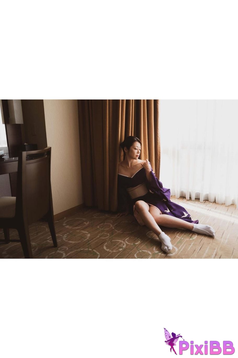 Japanese Idol Maki Hojo photo collection Violet Nude Collection PixiBB.COM 013 1