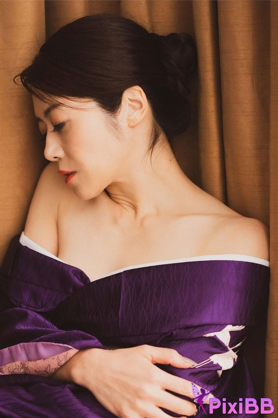 Japanese Idol Maki Hojo photo collection Violet Nude Collection PixiBB.COM 018 1