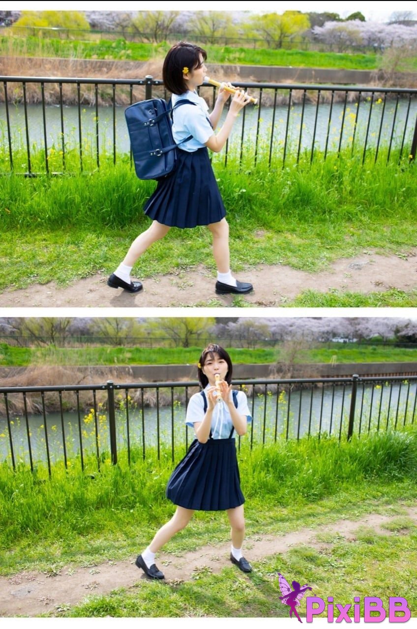 Japanese Idol Sumire Kuramoto Youth Aoharu youth PixiBB.COM 004 1