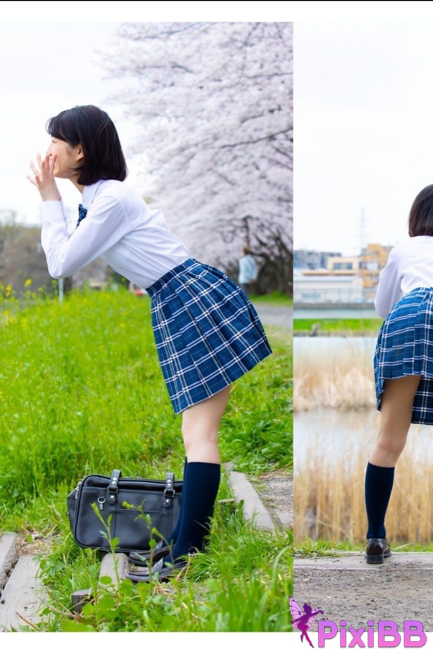 Japanese Idol Sumire Kuramoto Youth Aoharu youth PixiBB.COM 049 1