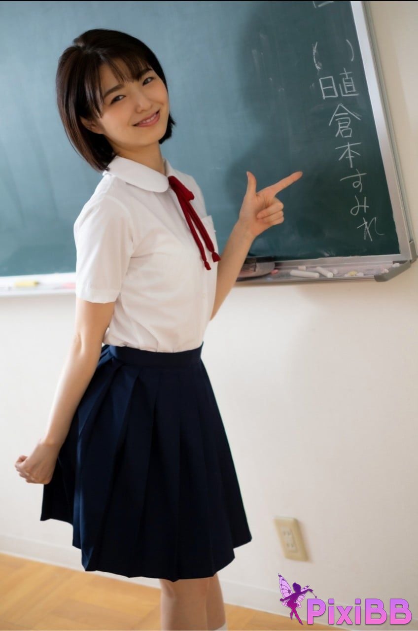 Japanese Idol Sumire Kuramoto Youth Aoharu youth PixiBB.COM 088 1