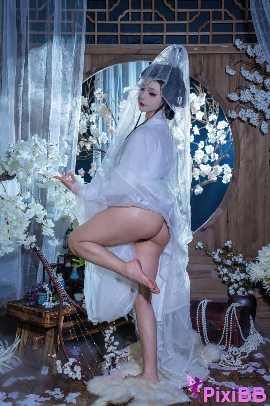 Cosplayer yuuhui Yuhui Desire for Guanyin PixiBB.COM 002