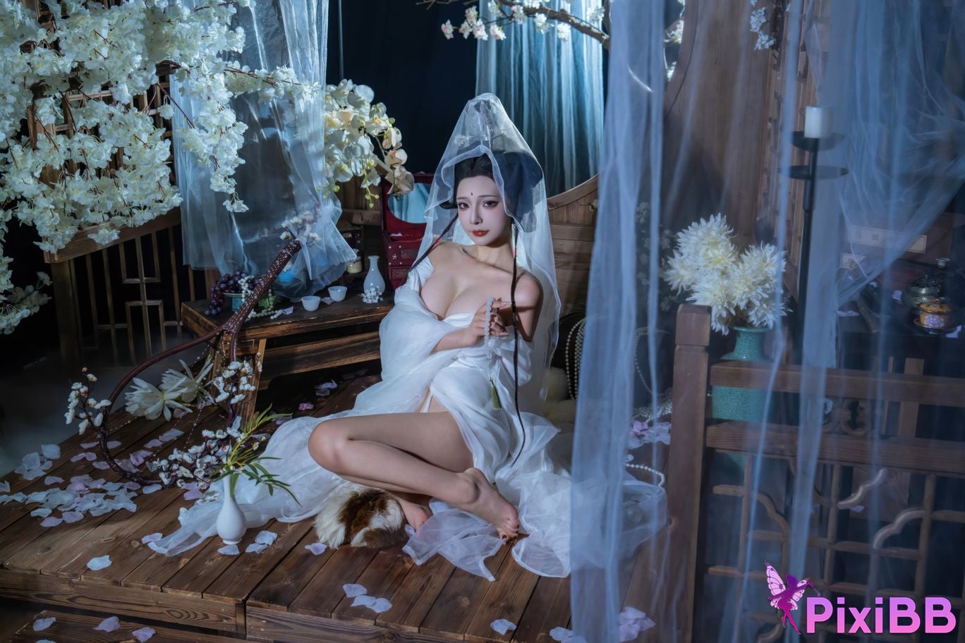 Cosplayer yuuhui Yuhui Desire for Guanyin PixiBB.COM 111