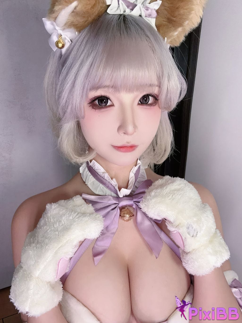 Cosplayer yuuhui Yuhui There are cute pets at home PixiBB.COM 005