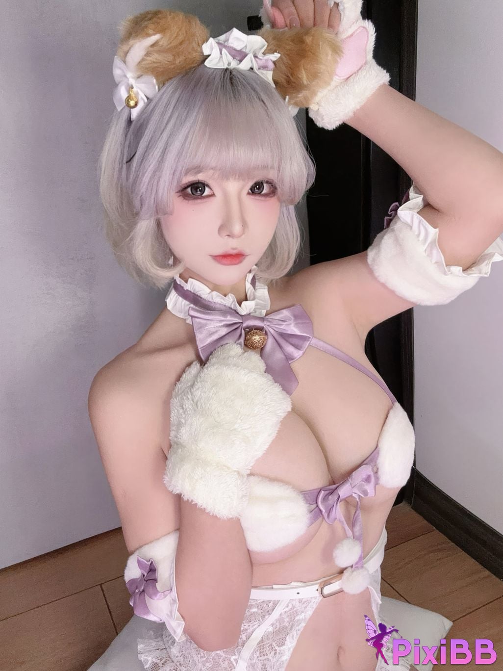 Cosplayer yuuhui Yuhui There are cute pets at home PixiBB.COM 028