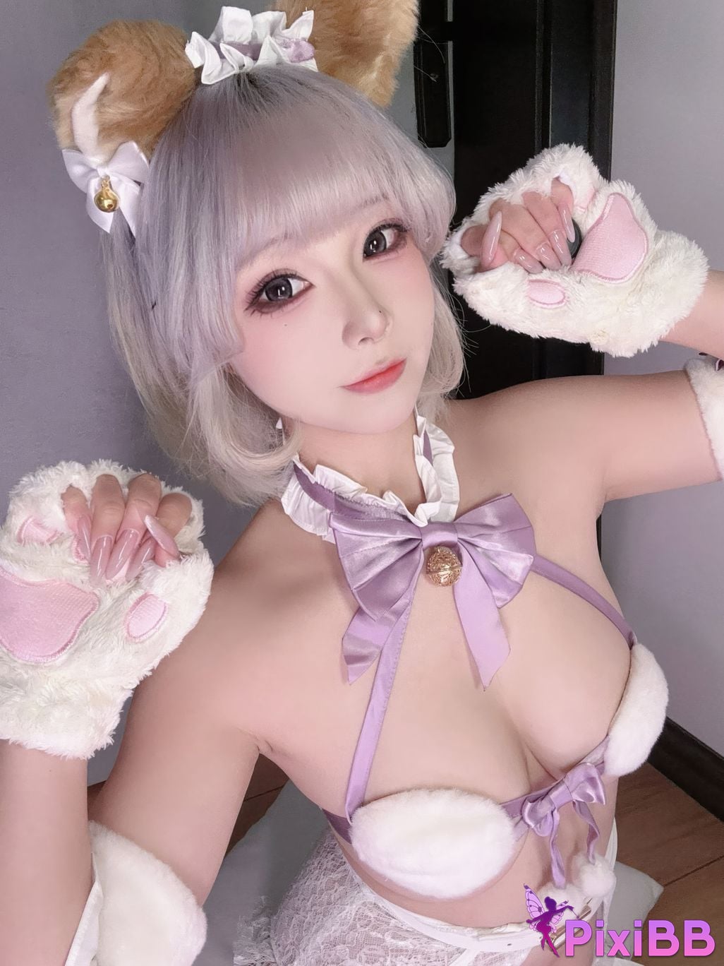 Cosplayer yuuhui Yuhui There are cute pets at home PixiBB.COM 030