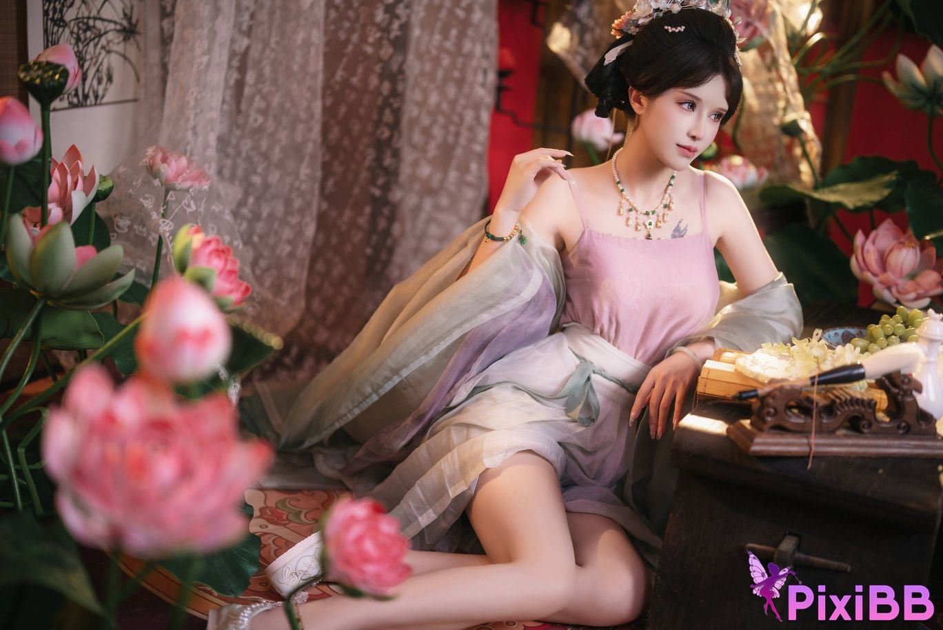 Cosplayer Deer eight years old Zong You pillow lovesickness PixiBB.COM 036