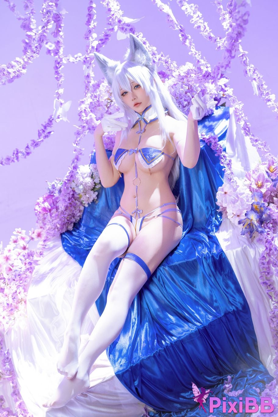 Cosplayer The star is late Hoshilily azur lane Shinano PixiBB.COM 024