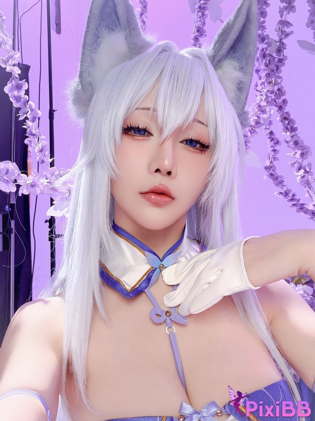Cosplayer The star is late Hoshilily azur lane Shinano PixiBB.COM 053