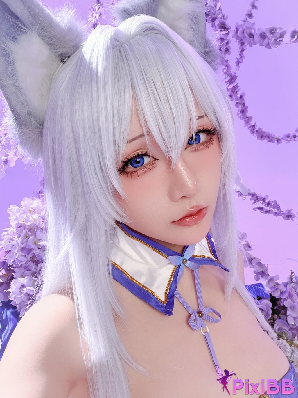 Cosplayer The star is late Hoshilily azur lane Shinano PixiBB.COM 057