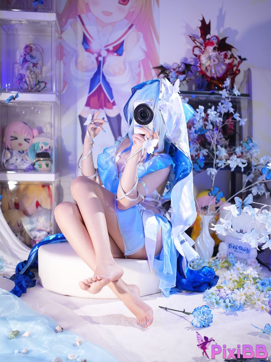 Cosplayer white oak Shirly Shorekeeper PixiBB.COM 004