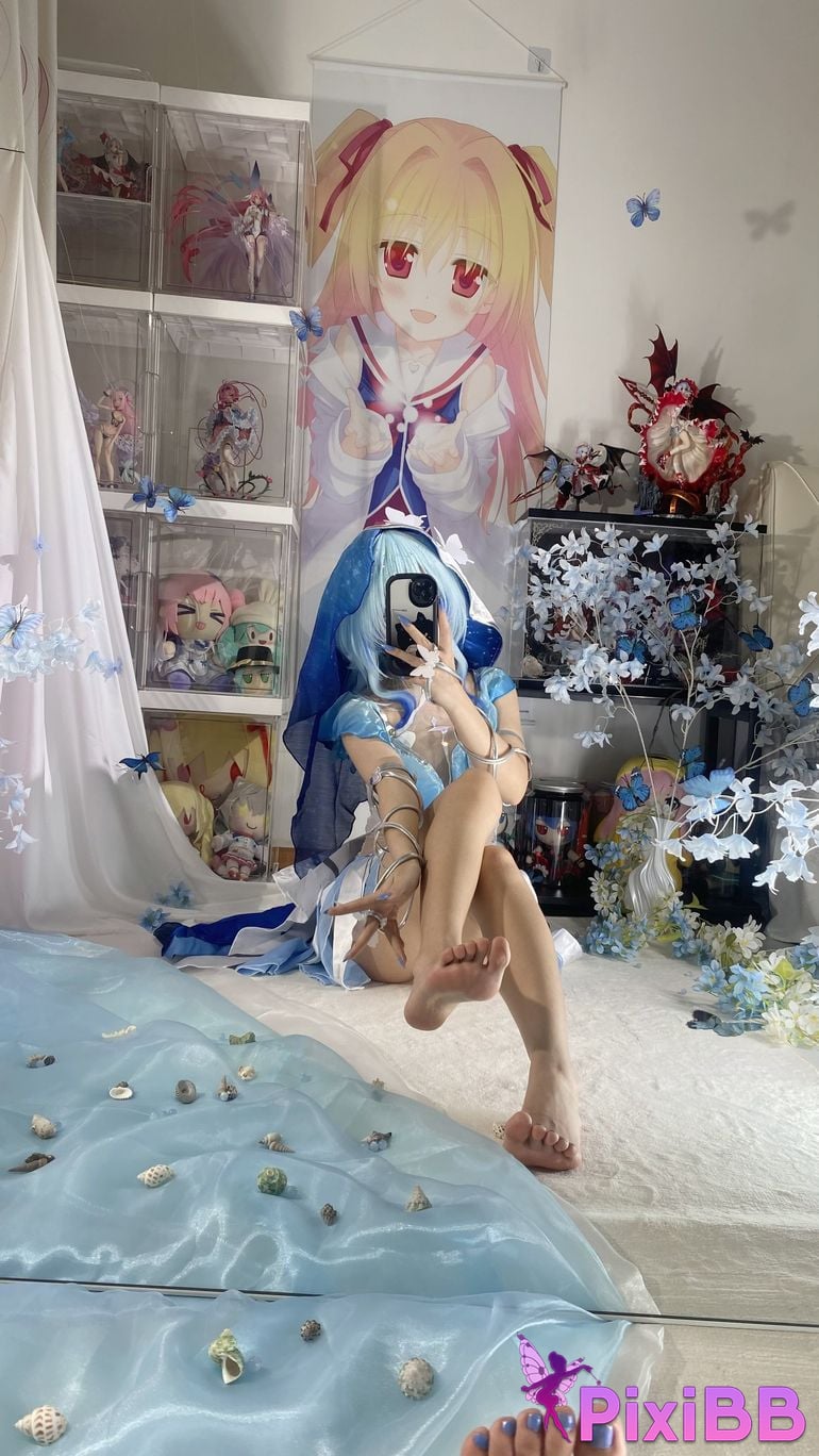 Cosplayer white oak Shirly Shorekeeper PixiBB.COM 054