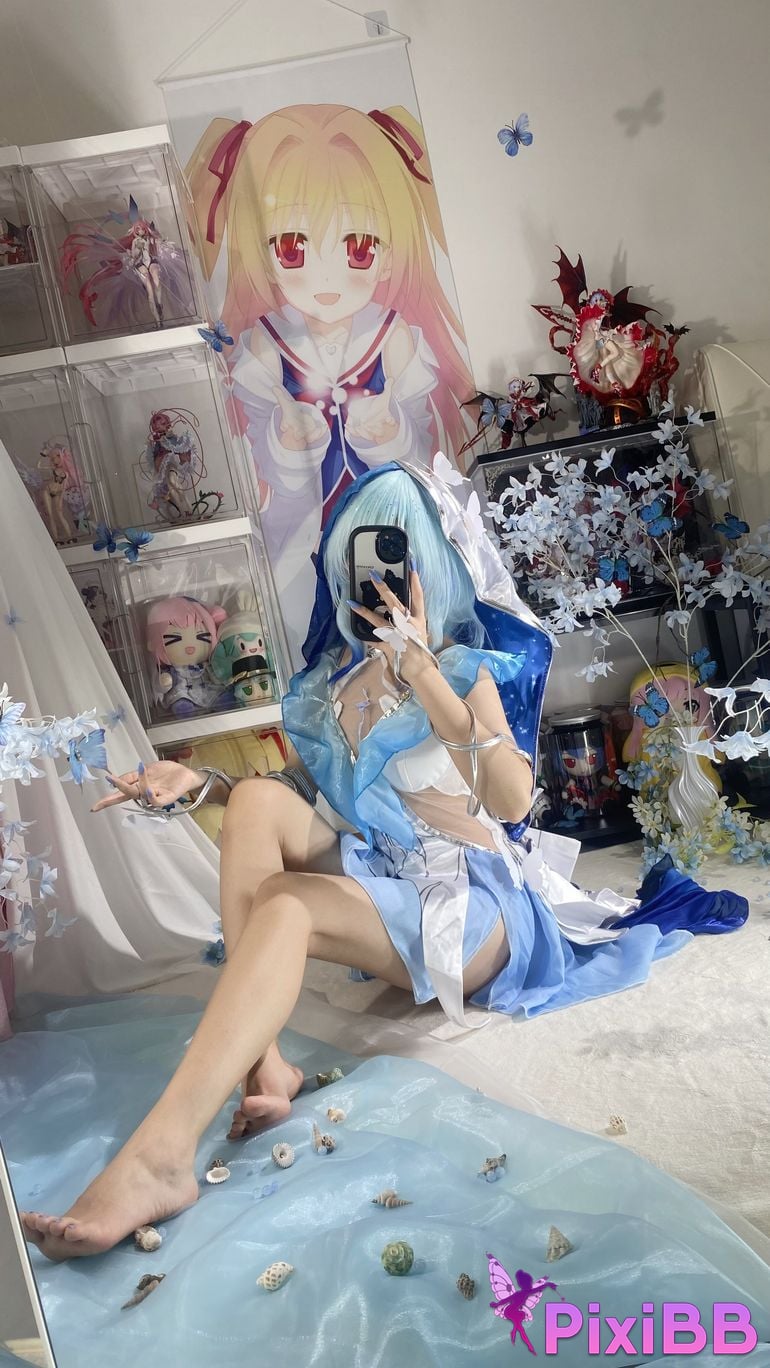 Cosplayer white oak Shirly Shorekeeper PixiBB.COM 075