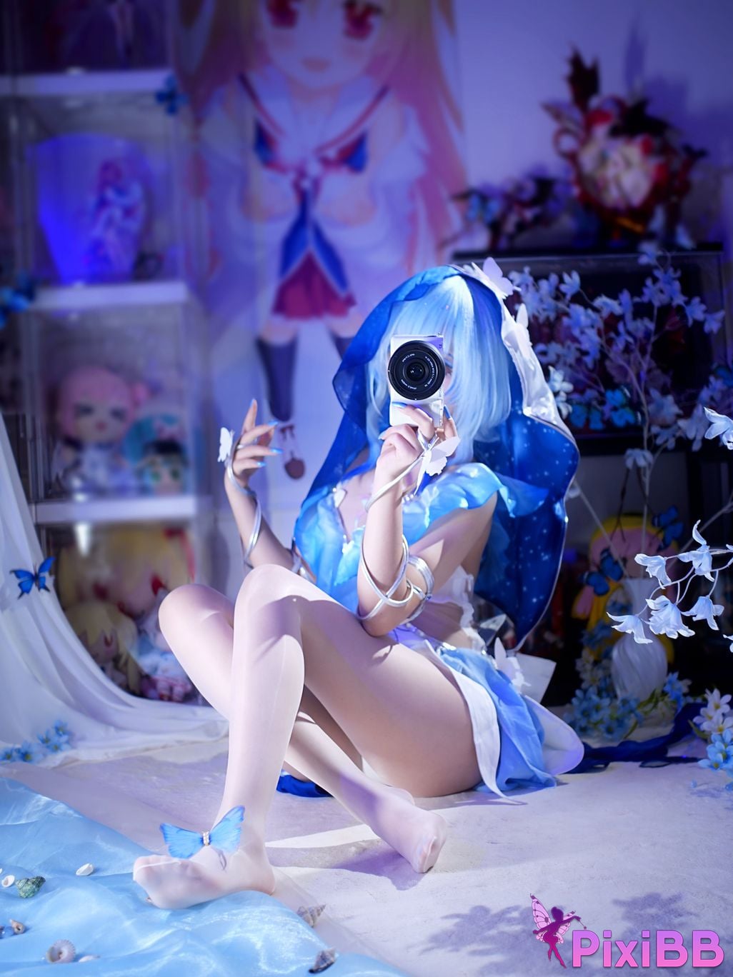 Cosplayer white oak Shirly Shorekeeper PixiBB.COM 096