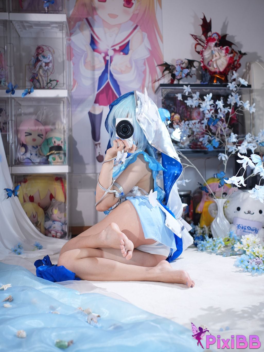 Cosplayer white oak Shirly Shorekeeper PixiBB.COM 101