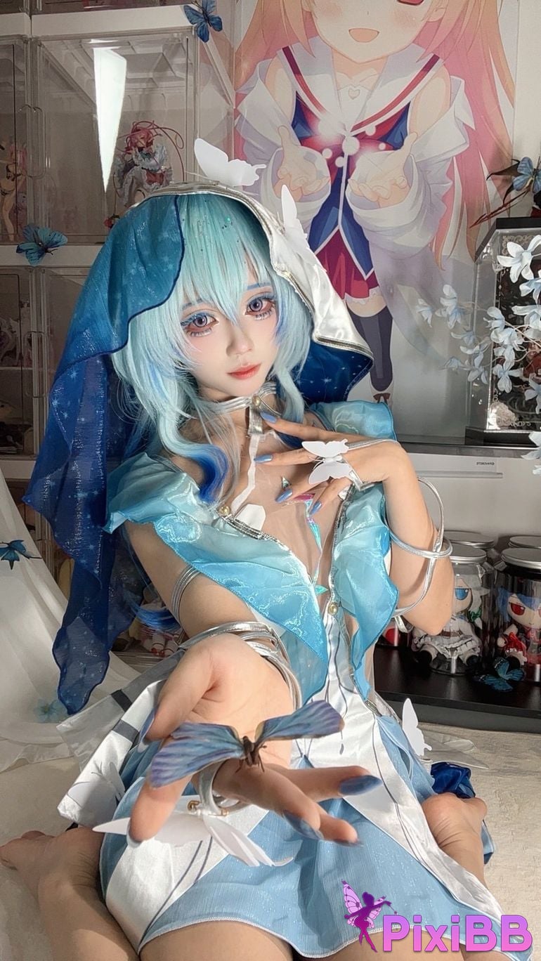 Cosplayer white oak Shirly Shorekeeper PixiBB.COM 107