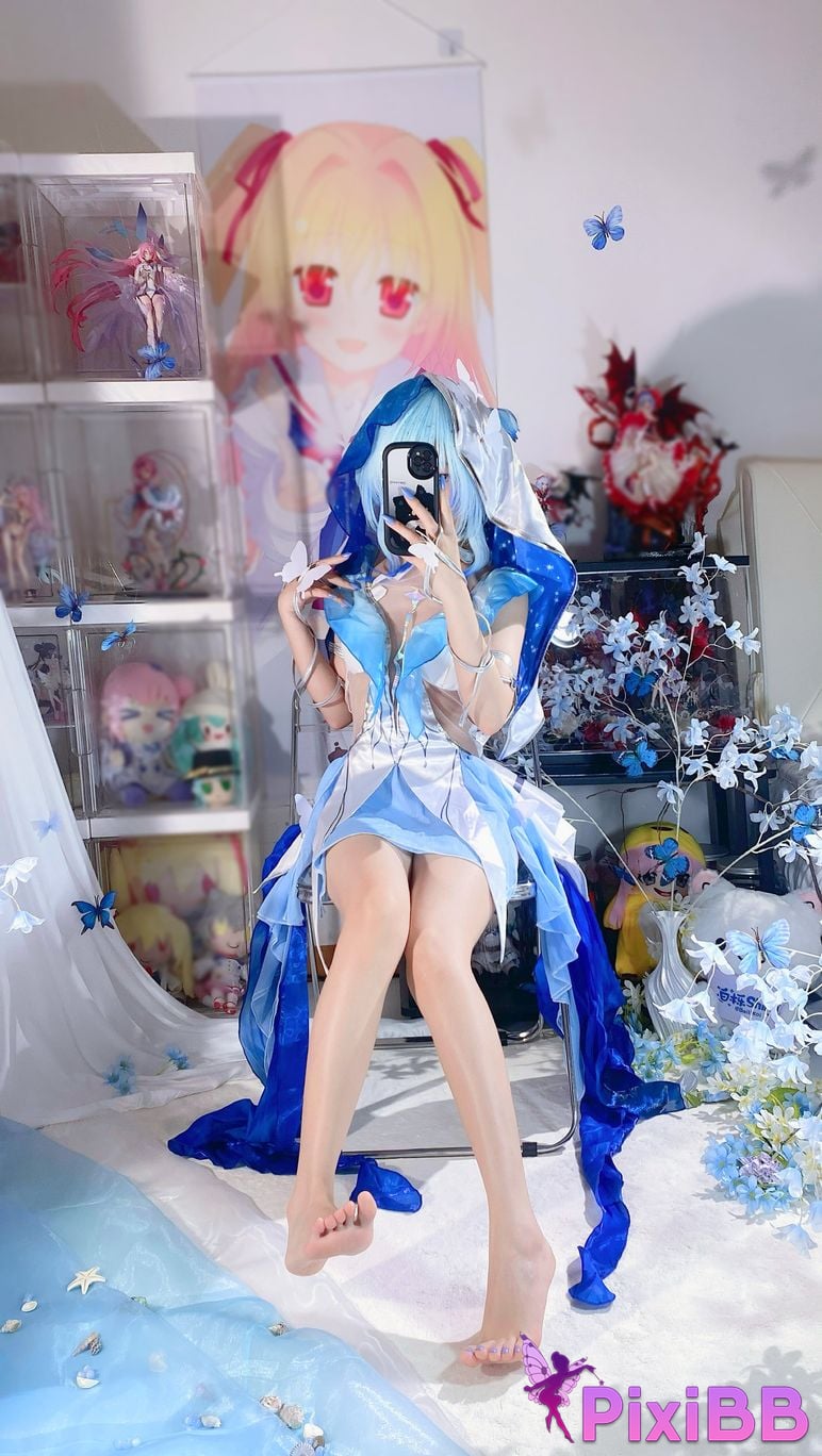 Cosplayer white oak Shirly Shorekeeper PixiBB.COM 108