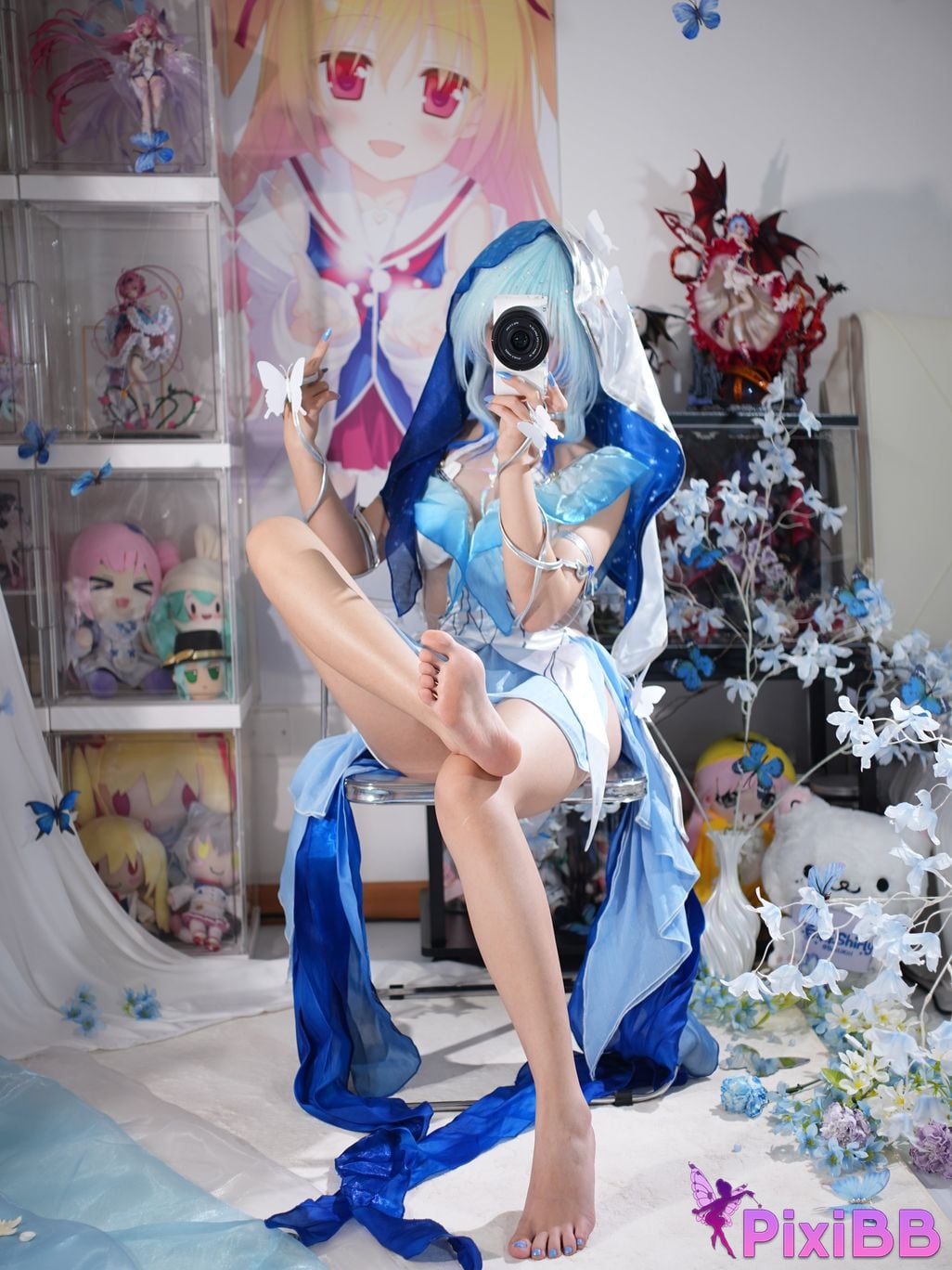 Cosplayer white oak Shirly Shorekeeper PixiBB.COM 111