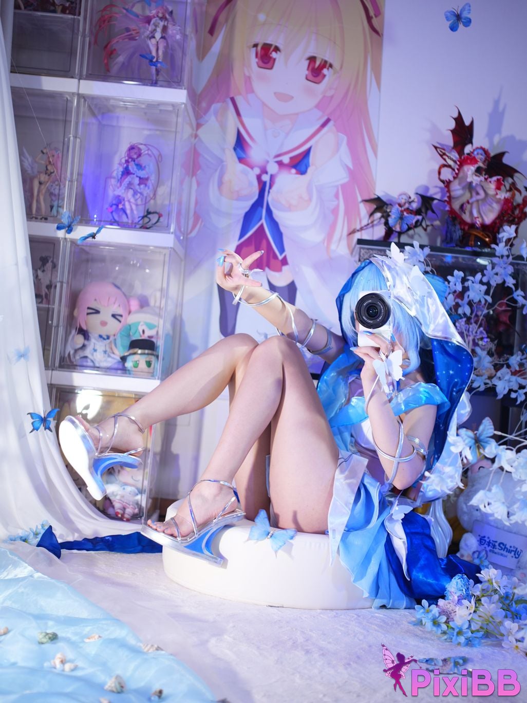 Cosplayer white oak Shirly Shorekeeper PixiBB.COM 121