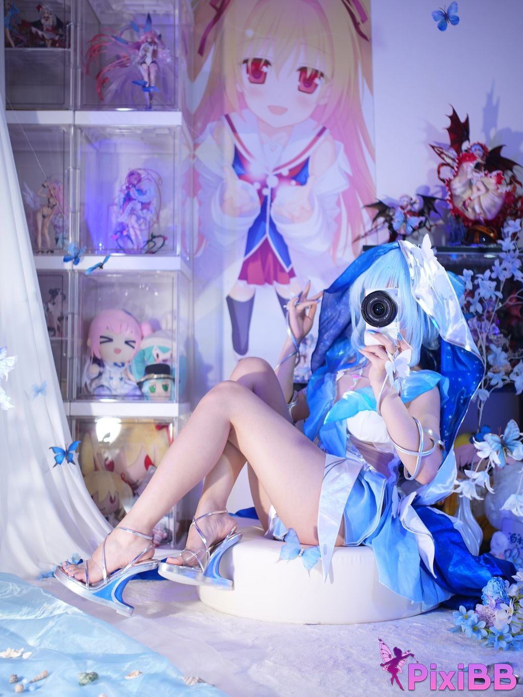 Cosplayer white oak Shirly Shorekeeper PixiBB.COM 123