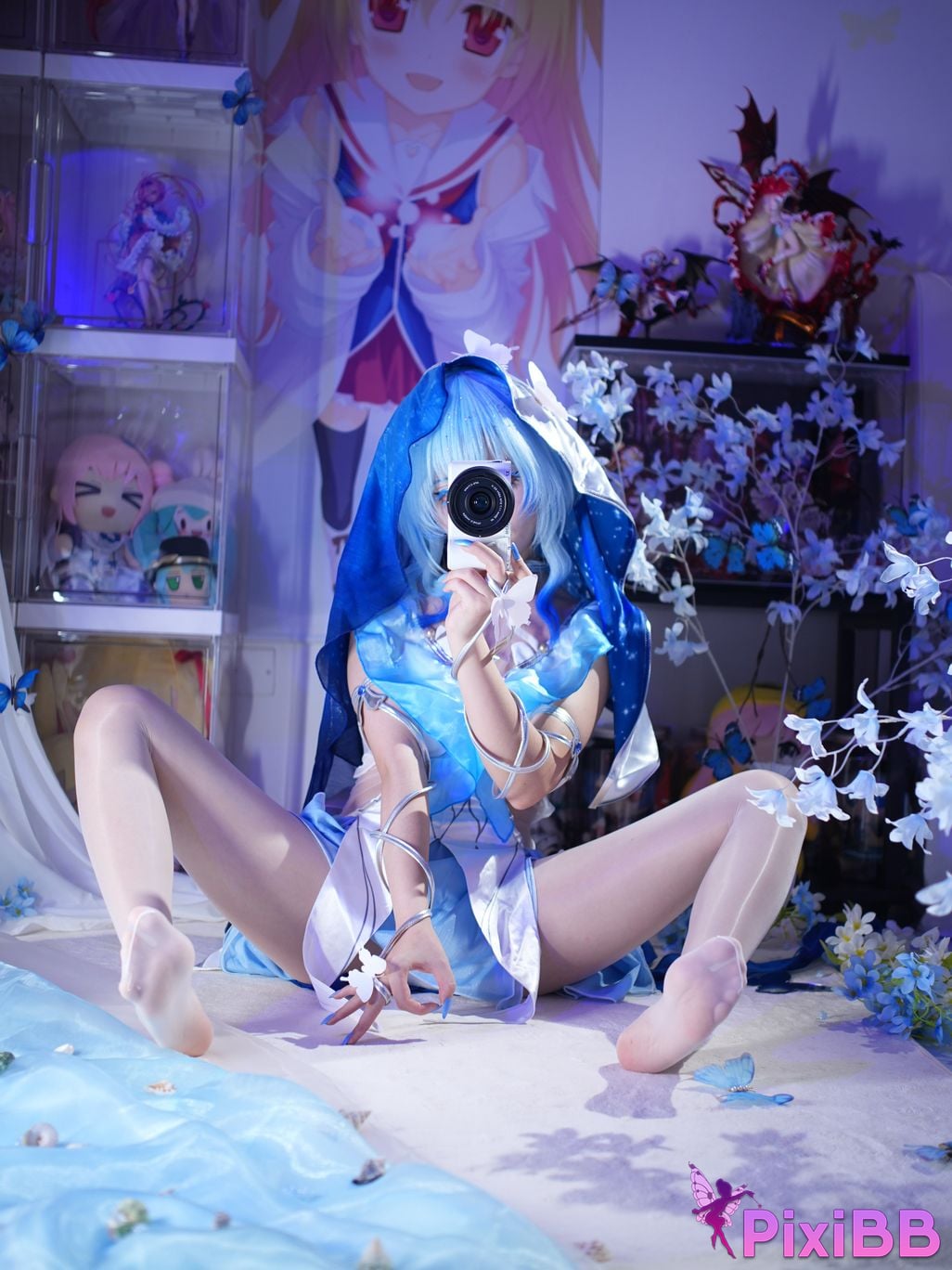 Cosplayer white oak Shirly Shorekeeper PixiBB.COM 129