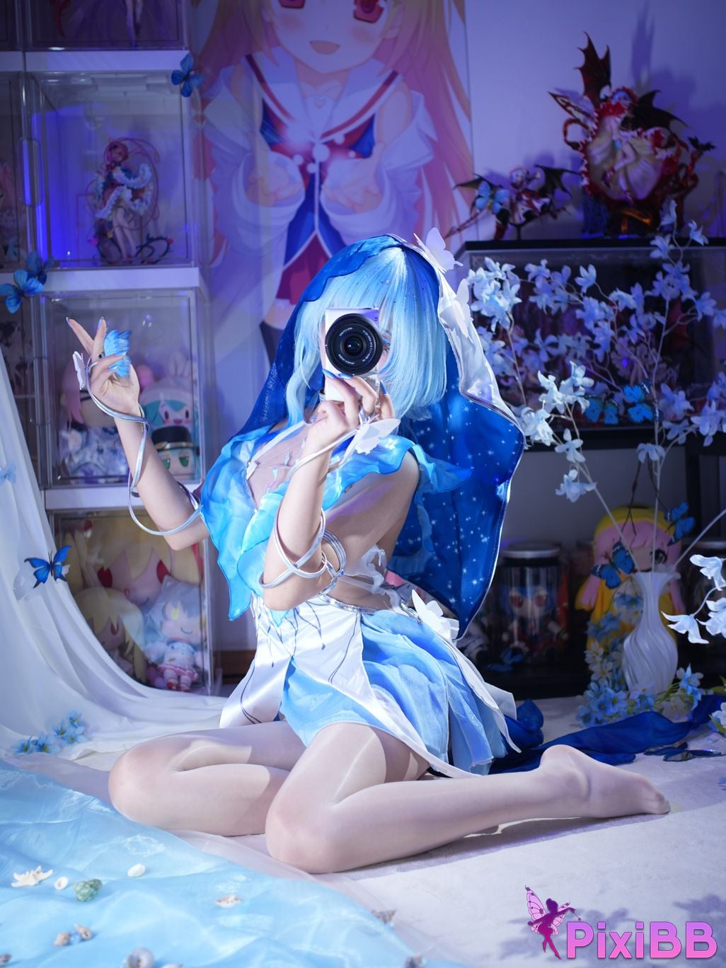 Cosplayer white oak Shirly Shorekeeper PixiBB.COM 130