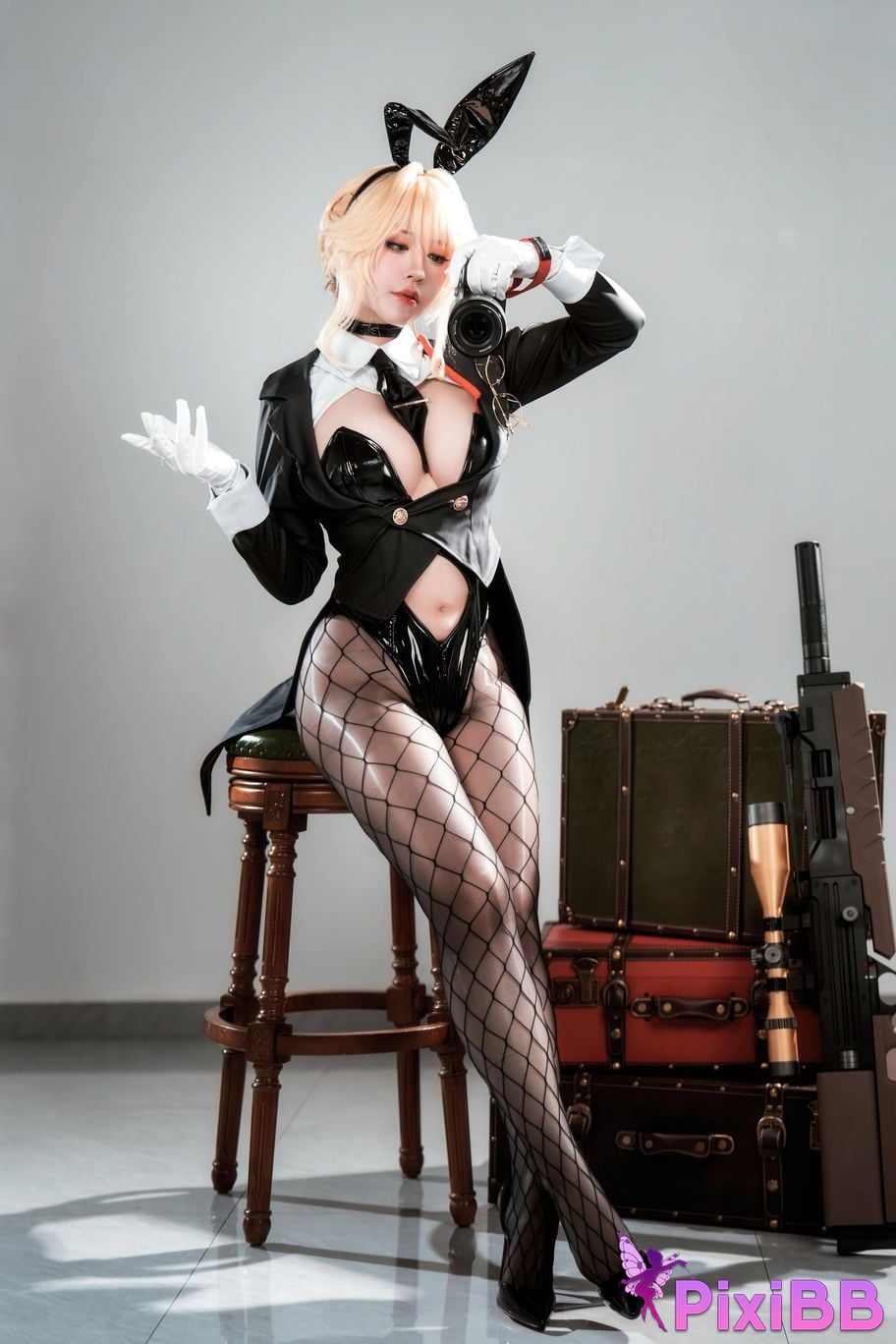 Cosplayer Half half son Adorable Ent Bunny PixiBB.COM 038