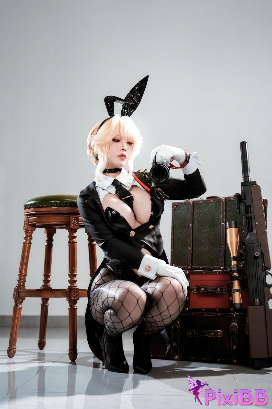 Cosplayer Half half son Adorable Ent Bunny PixiBB.COM 041