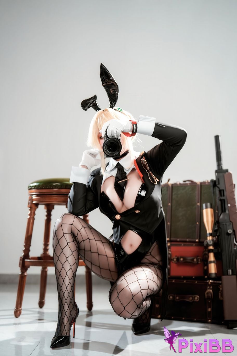 Cosplayer Half half son Adorable Ent Bunny PixiBB.COM 043