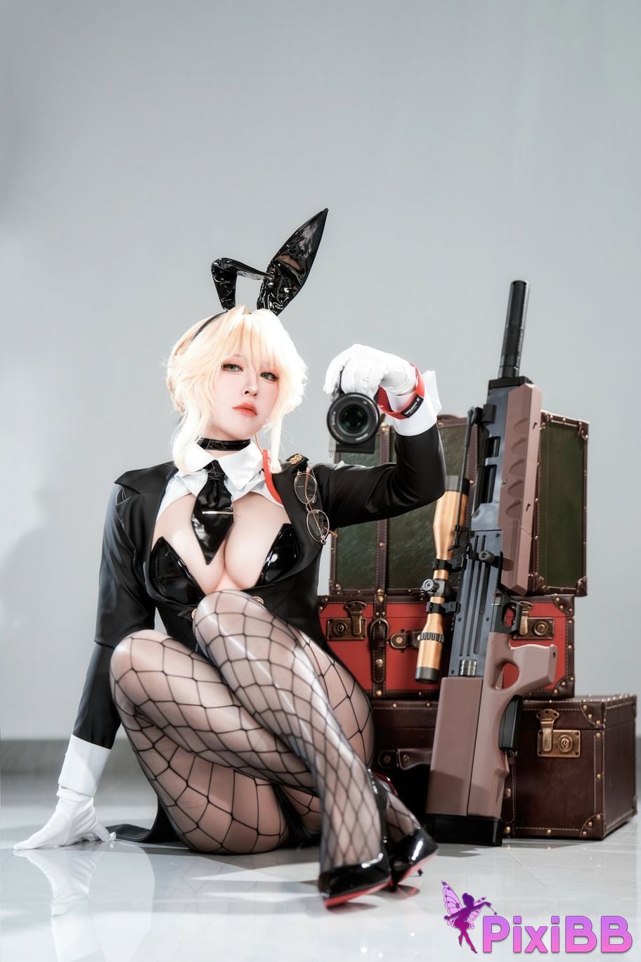 Cosplayer Half half son Adorable Ent Bunny PixiBB.COM 049