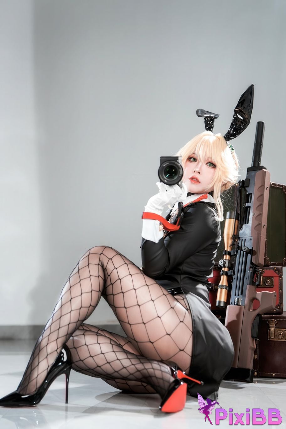 Cosplayer Half half son Adorable Ent Bunny PixiBB.COM 050