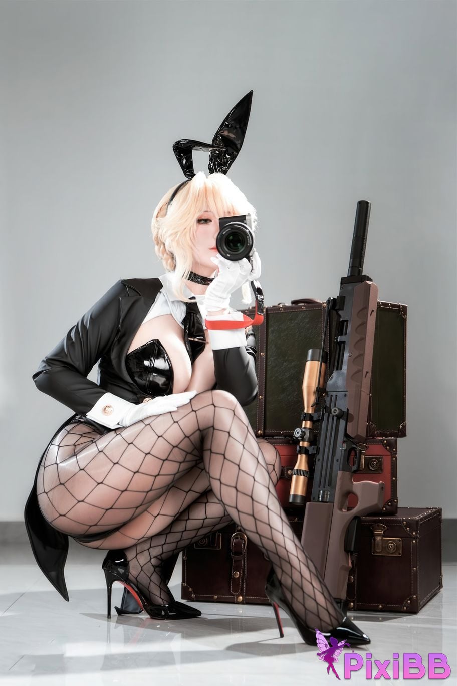 Cosplayer Half half son Adorable Ent Bunny PixiBB.COM 051