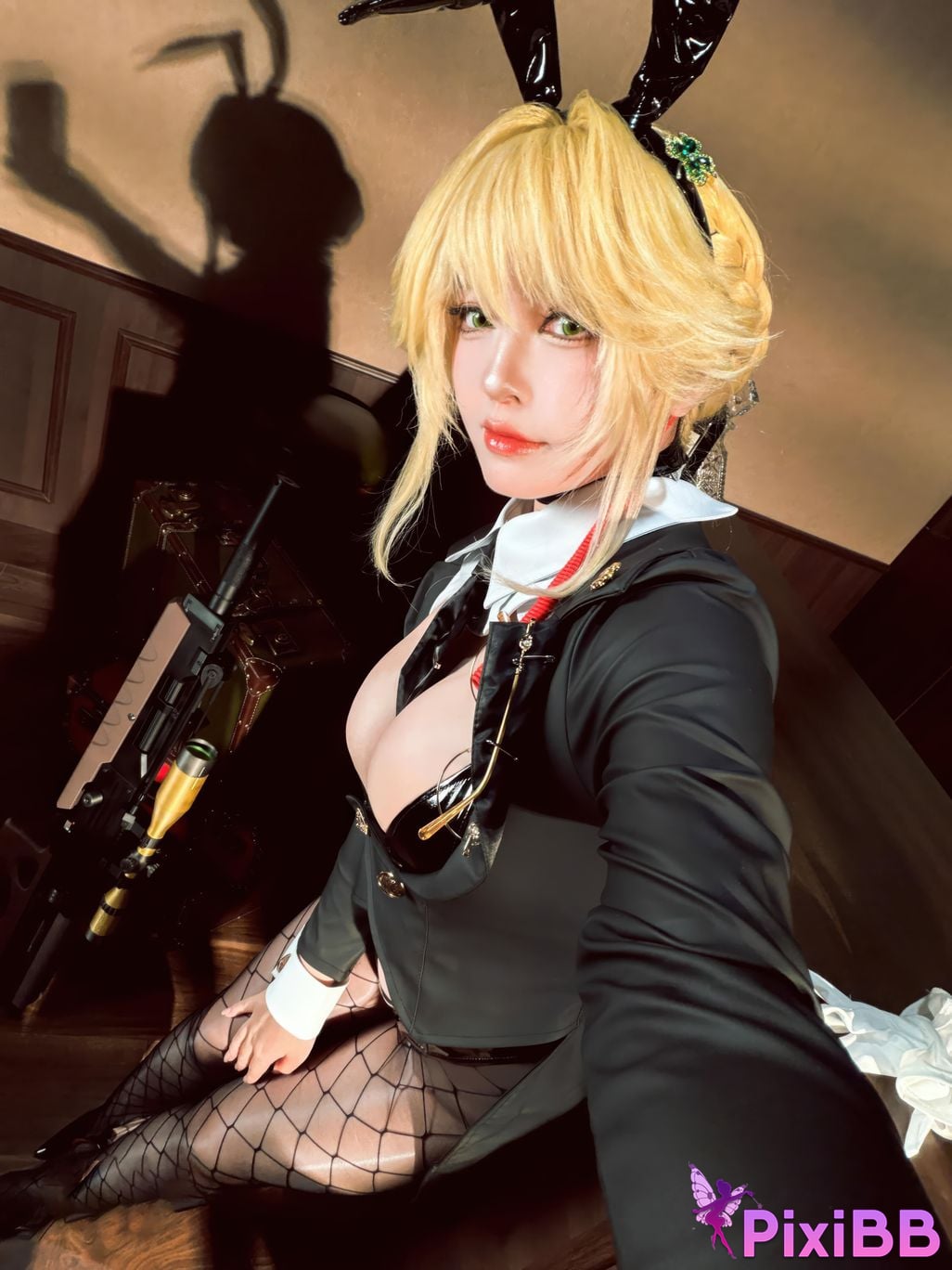 Cosplayer Half half son Adorable Ent Bunny PixiBB.COM 057