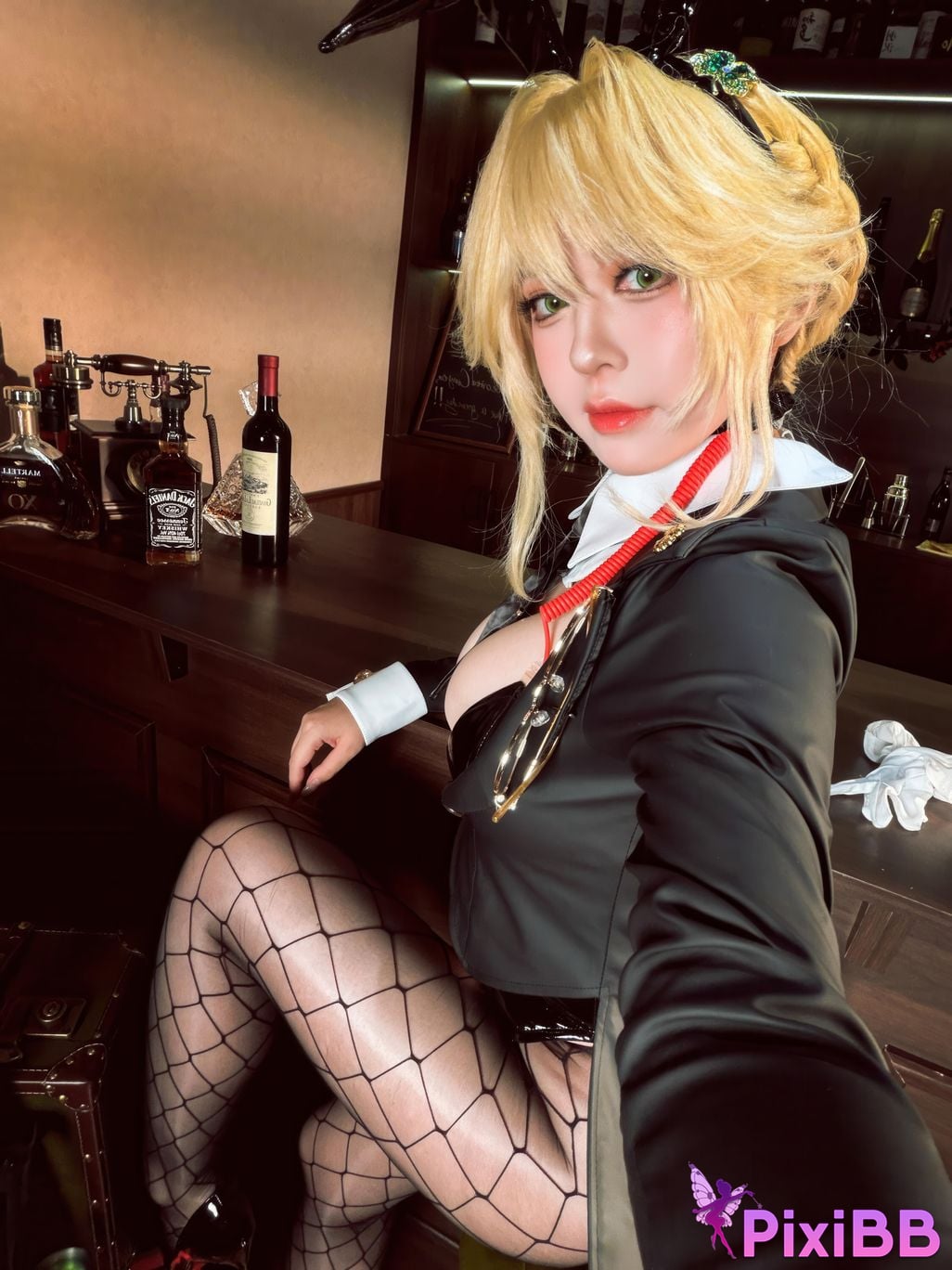 Cosplayer Half half son Adorable Ent Bunny PixiBB.COM 058