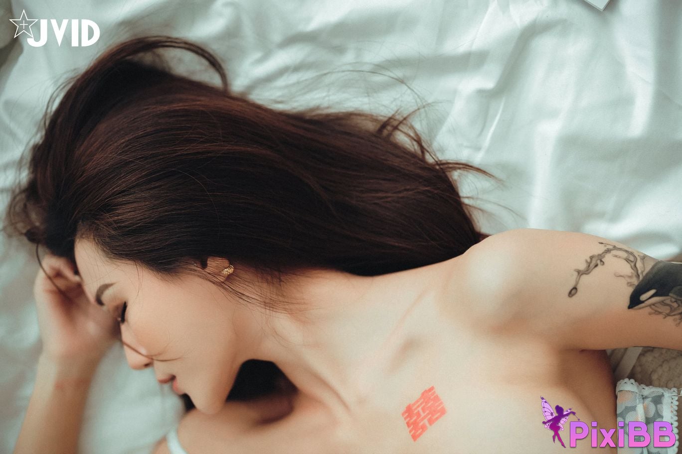 JVID Lara shuang xi wo de mei ru shi you dai gei chao ji lie ju jia ti yan PixiBB.COM 015