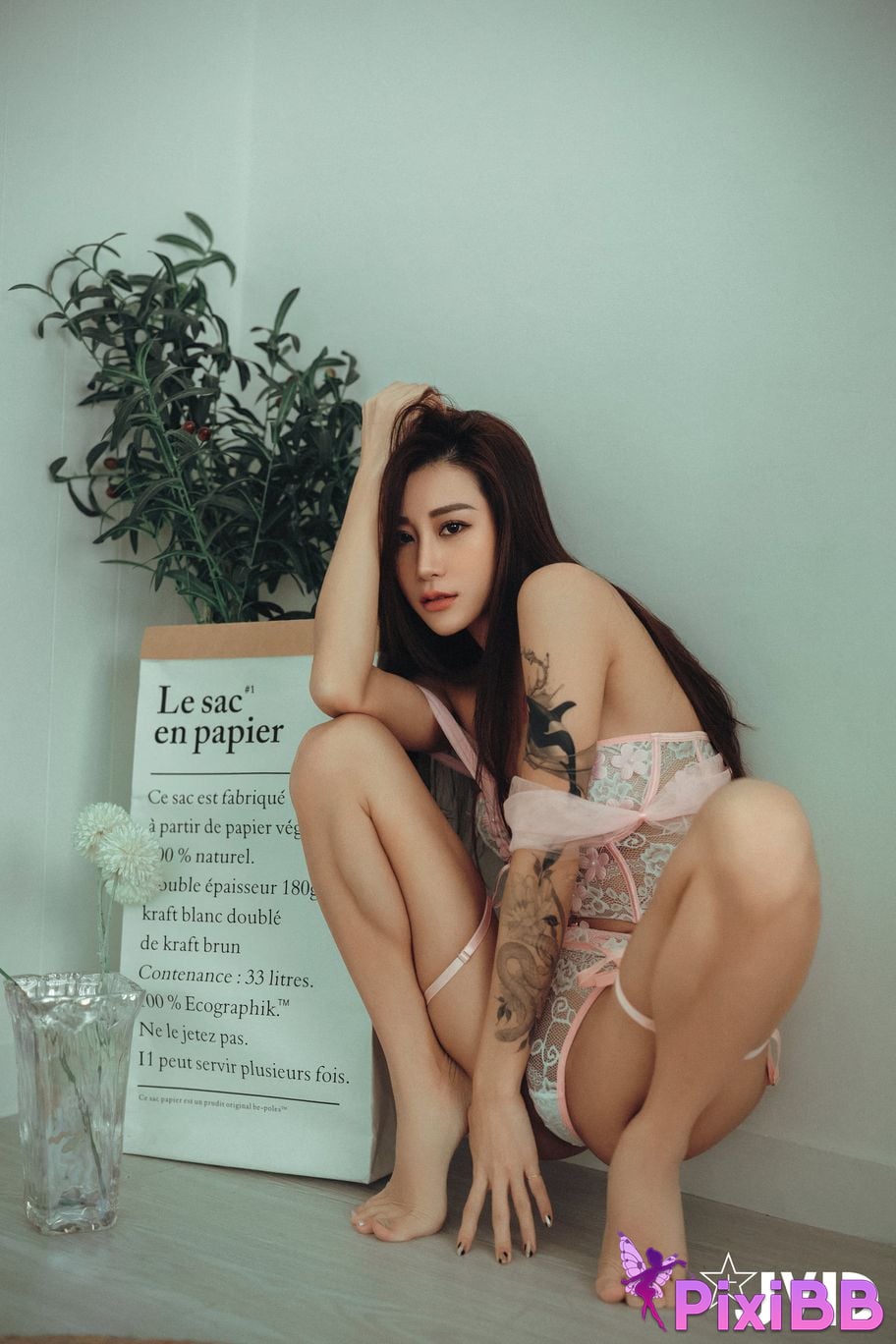 JVID Lara shuang xi wo de mei ru shi you dai gei chao ji lie ju jia ti yan PixiBB.COM 030