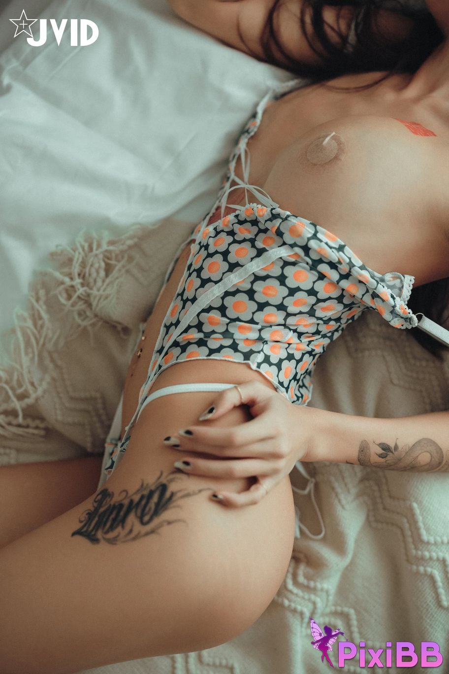 JVID Lara shuang xi wo de mei ru shi you dai gei chao ji lie ju jia ti yan PixiBB.COM 041