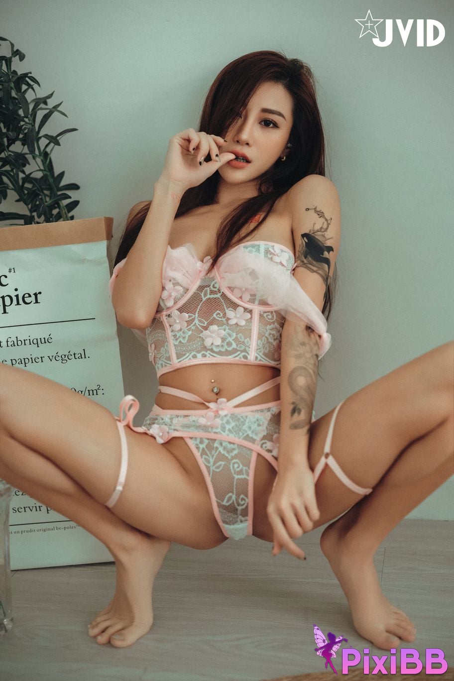 JVID Lara shuang xi wo de mei ru shi you dai gei chao ji lie ju jia ti yan PixiBB.COM 060