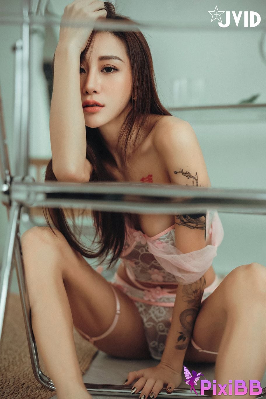 JVID Lara shuang xi wo de mei ru shi you dai gei chao ji lie ju jia ti yan PixiBB.COM 068