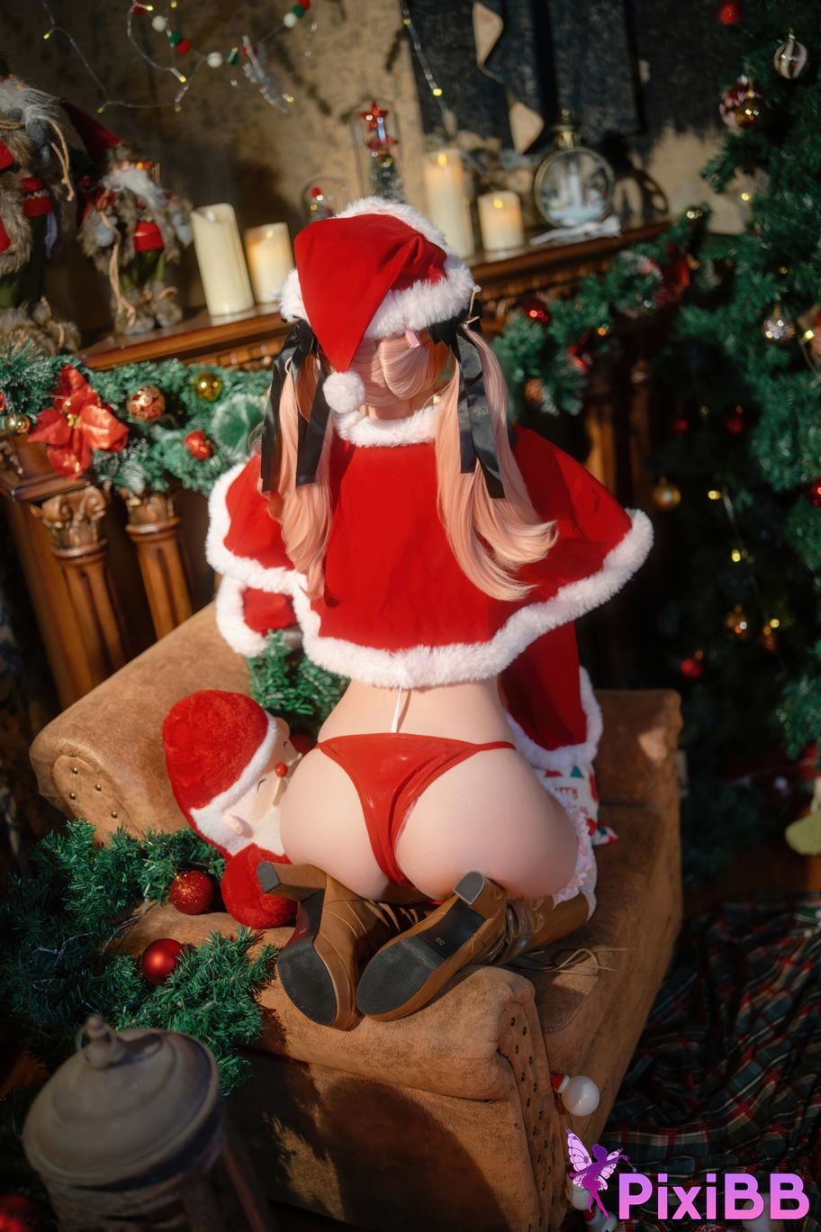 Cosplayer Bangni Bonnie Christmas sweetheart PixiBB.COM 060