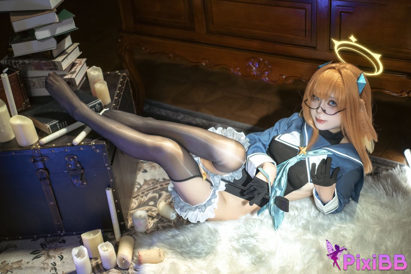 Cosplayer vector fish Azure Files Shimiko PixiBB.COM 022