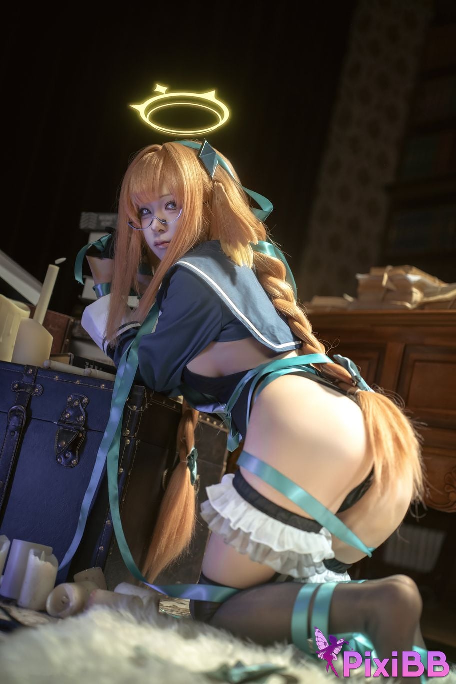 Cosplayer vector fish Azure Files Shimiko PixiBB.COM 026