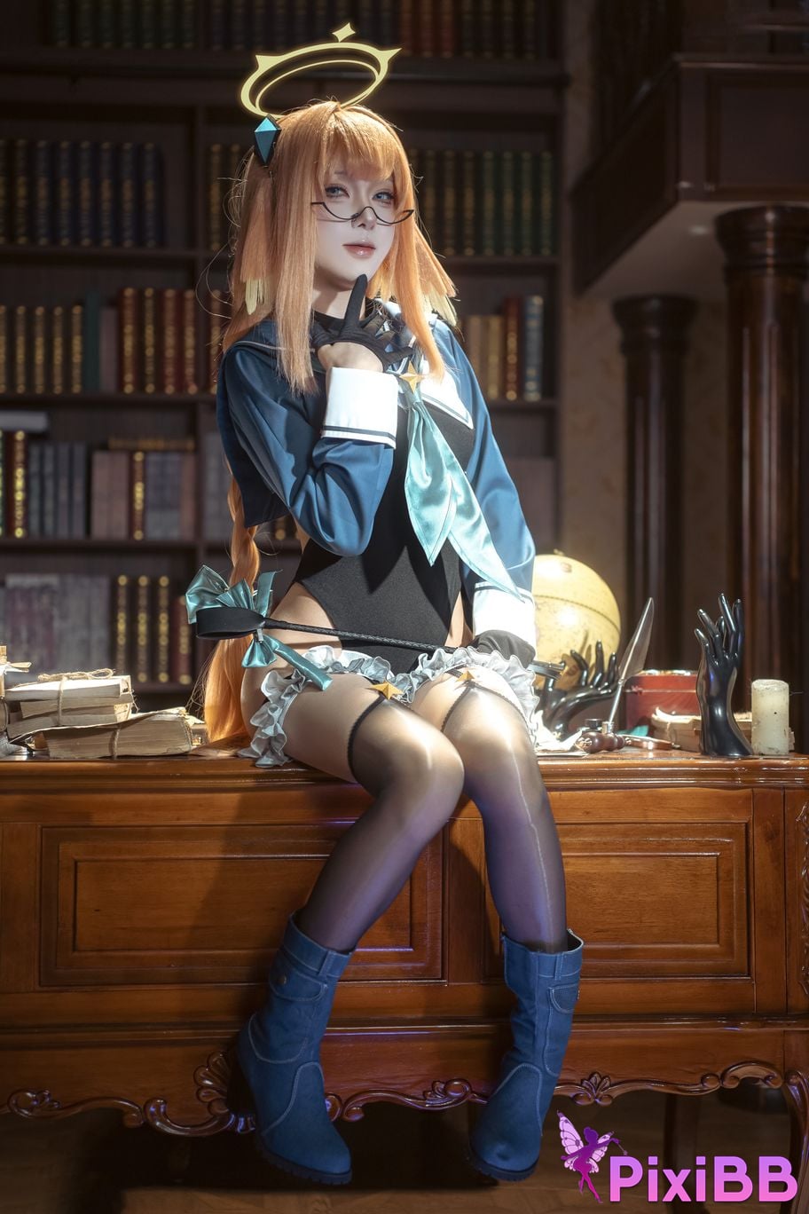 Cosplayer vector fish Azure Files Shimiko PixiBB.COM 034